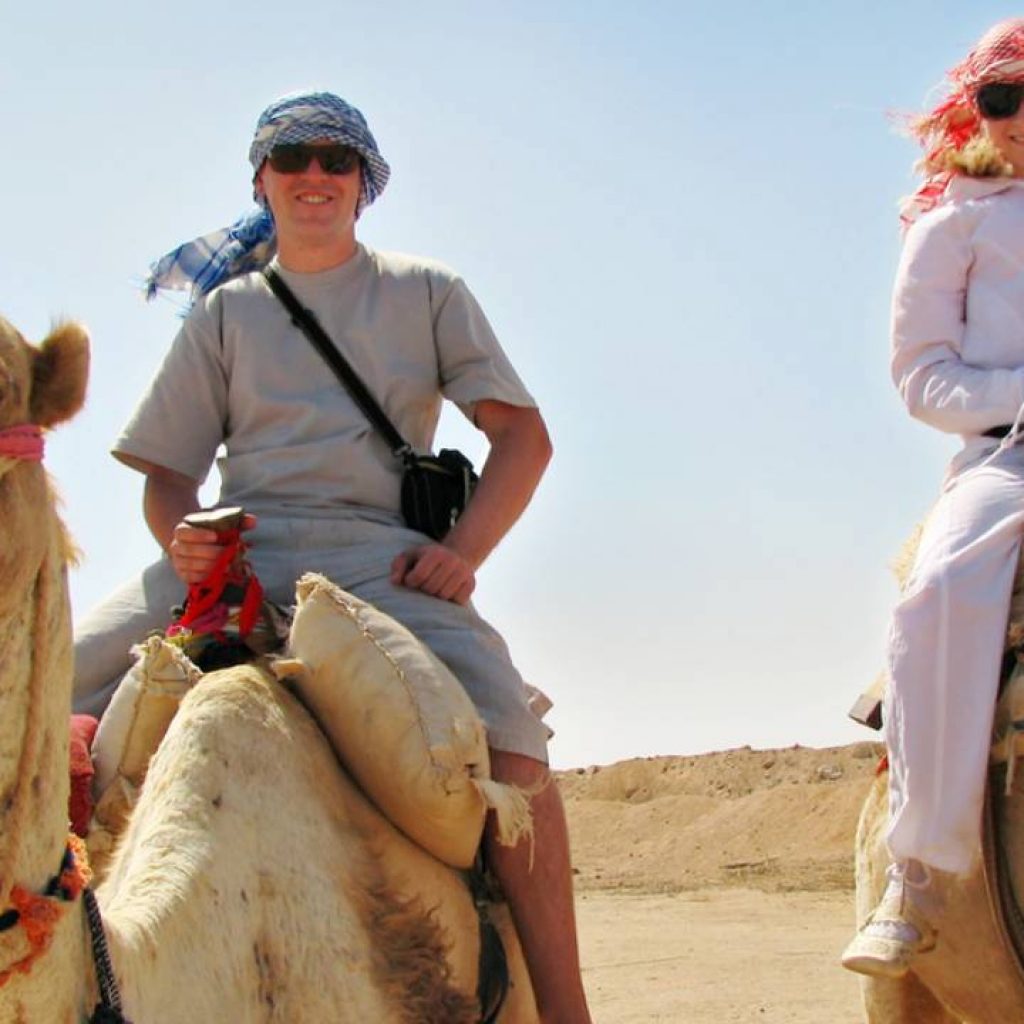 Morning Desert Safari with Camel Farm & Sandboarding