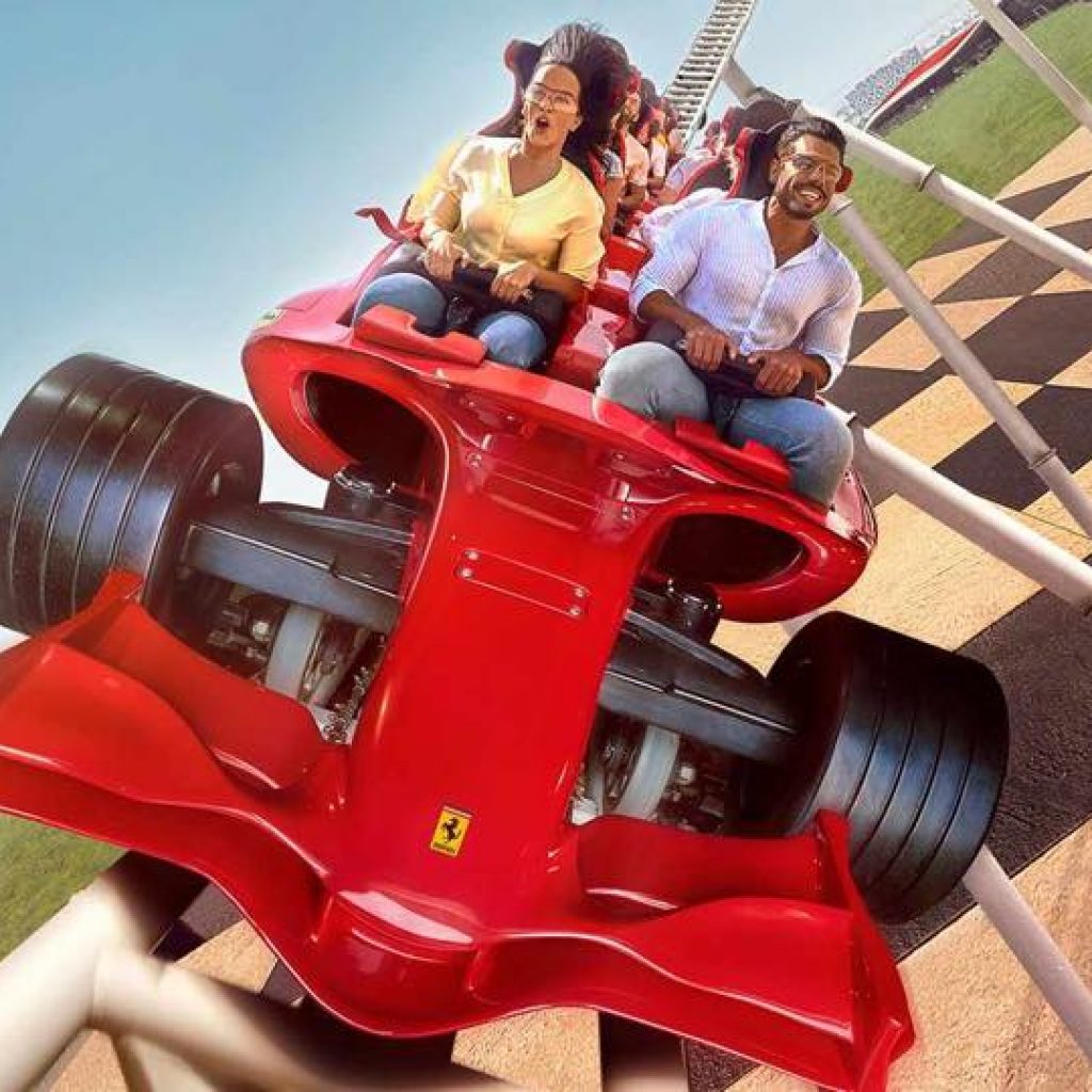 Combo : Ferrari World Abu Dhabi + IMG Worlds of Adventure Tickets