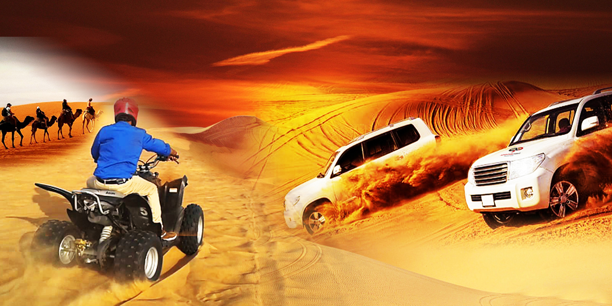 Desert Safari with BBQ Dinner and Live Shows