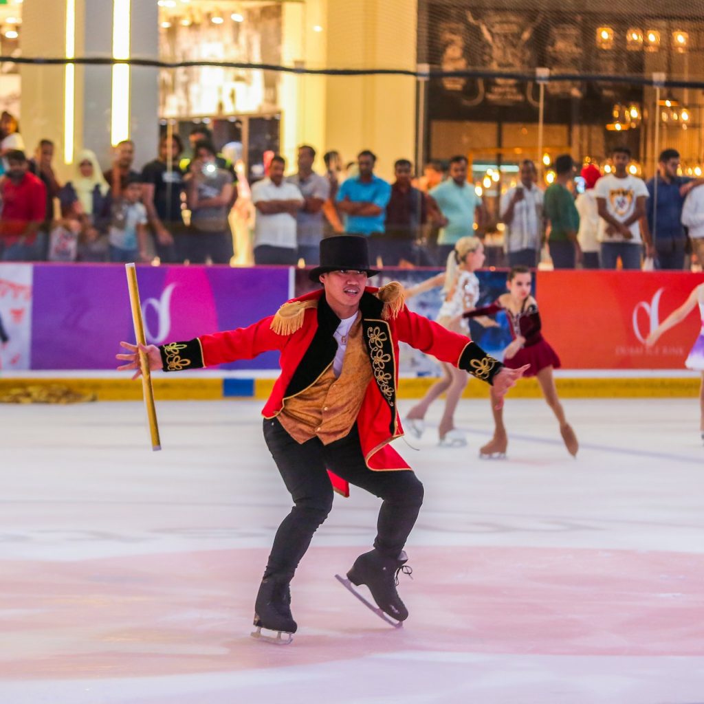 Dubai Ice Rink Skating + F&B Voucher
