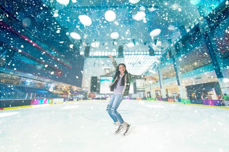 Dubai Ice Rink Skating + F&B Voucher