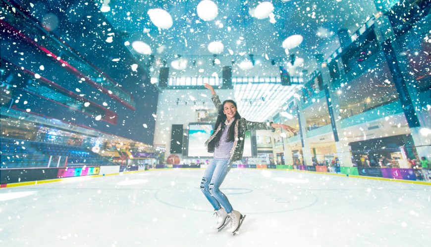 Dubai Ice Rink Skating + F&B Voucher