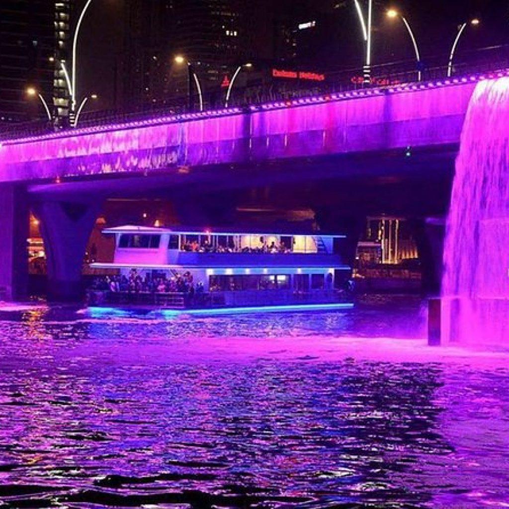 Dubai Water Canal Cruise with Dinner Buffet