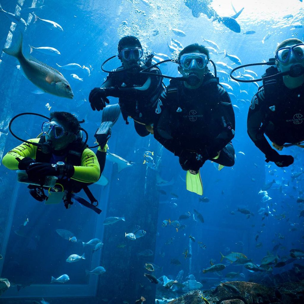 Scuba Diving at Jumairah