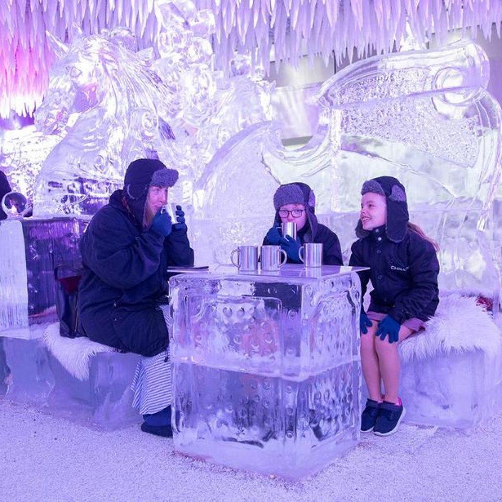Chillout Ice Lounge Ticket + Drink and Snack
