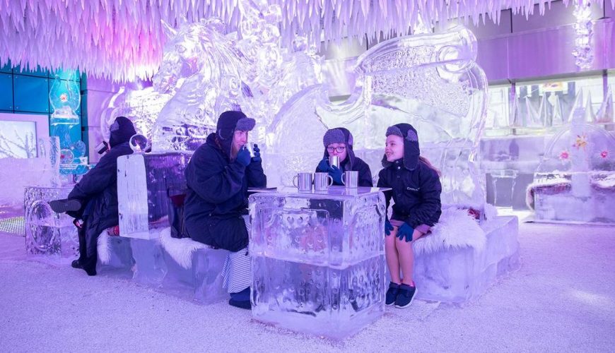 Chillout Ice Lounge Ticket + Drink and Snack