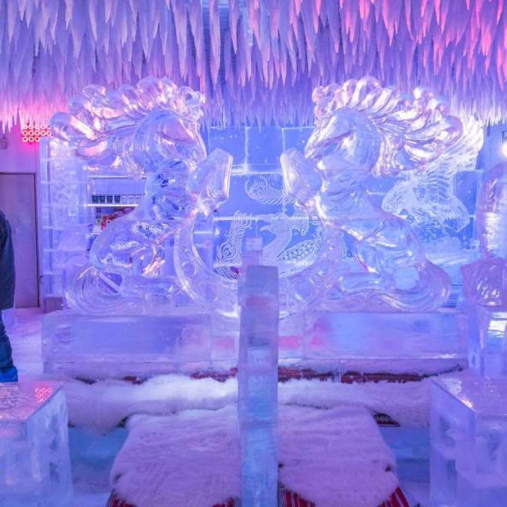 Chillout Ice Lounge Ticket + Drink and Snack