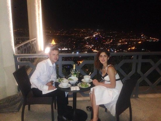 <span> Day 3 </span>  Dinner in Funicular Restaurant Tbilisi
