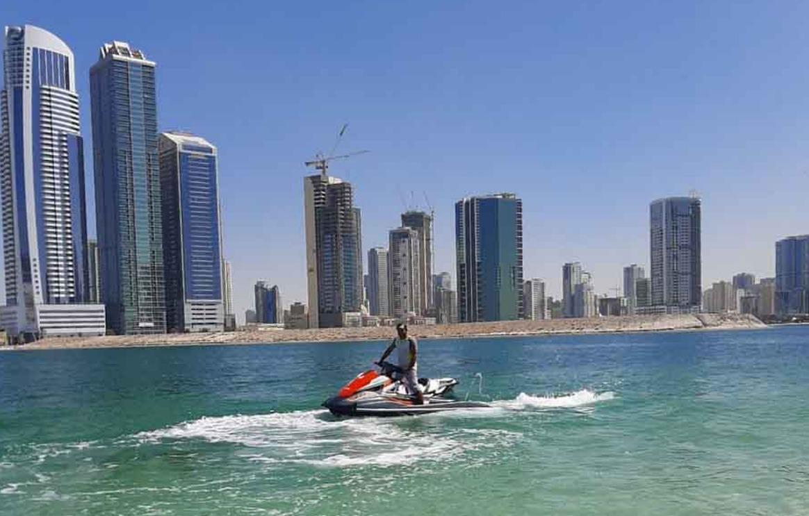 Jet Ski Experience Mamzar with Pickup and Drop off