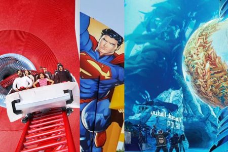 4 theme parks Ferrari World tickets with Wanner Bros, yas water park, sea world Ticket access to all 25 rides & attractions ✓ Free shuttle from Dubai ✓ 5% cashback ✓ Combo tickets
