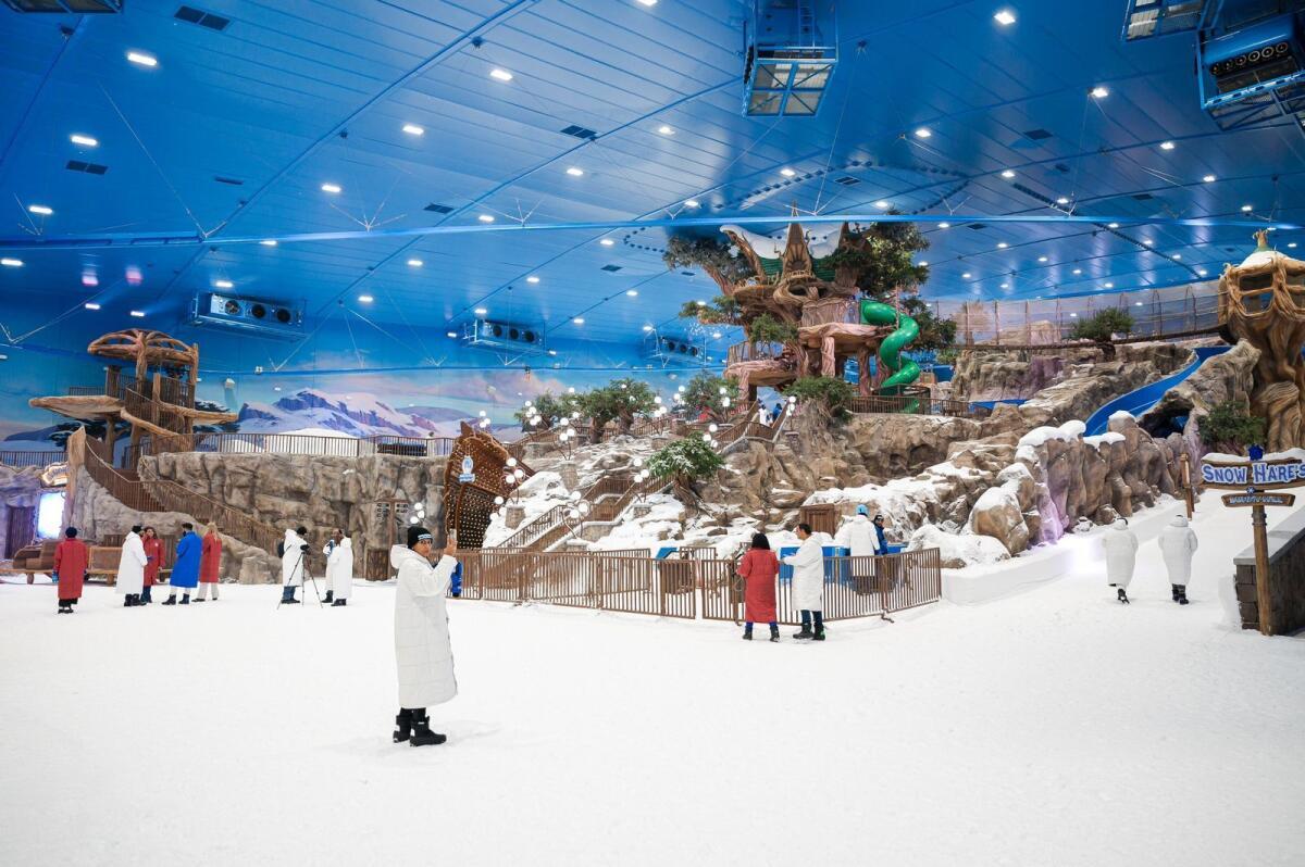 Snow Abu Dhabi ( Reem Mall Abu Dhabi)