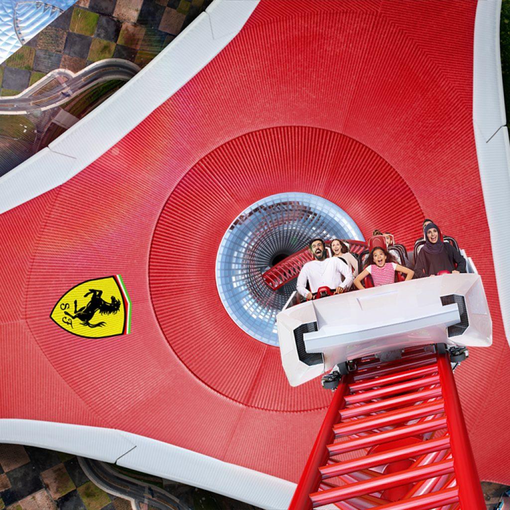 Ferrari World OR Warner bros (1 day ticket)