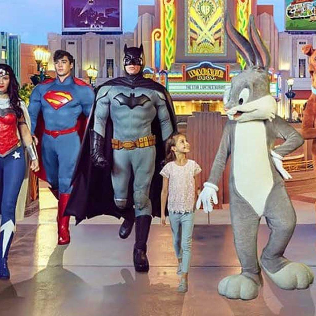 Ferrari World OR Warner bros (1 day ticket)