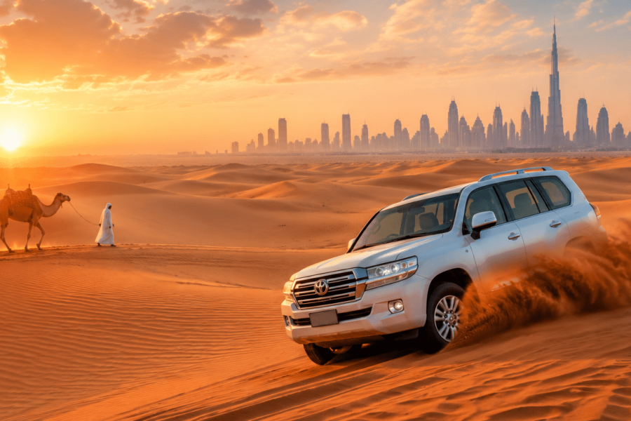 Evening Desert Safari by 4×4